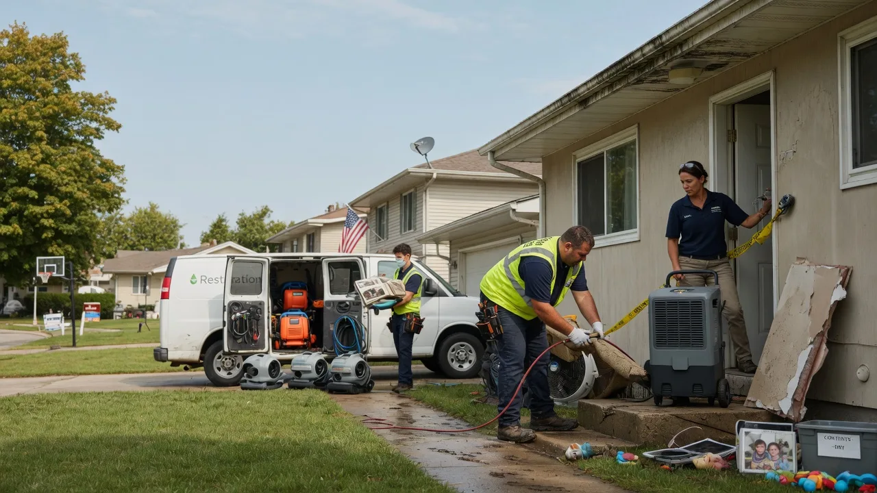 Water Damage Restoration in Cooksburg, PA near me